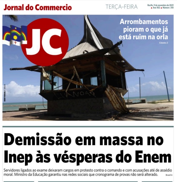 Leia o Jornal do Comércio do dia 09.11.2021