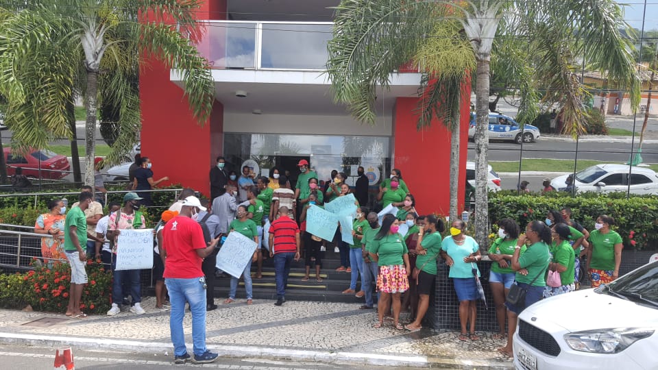 Empresa Viverde não cumpre acordo e trabalhadores param novamente as atividades em São Francisco do Conde