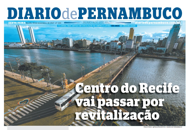 Leia o Jornal Diário de Pernambuco do dia 19.11.2021