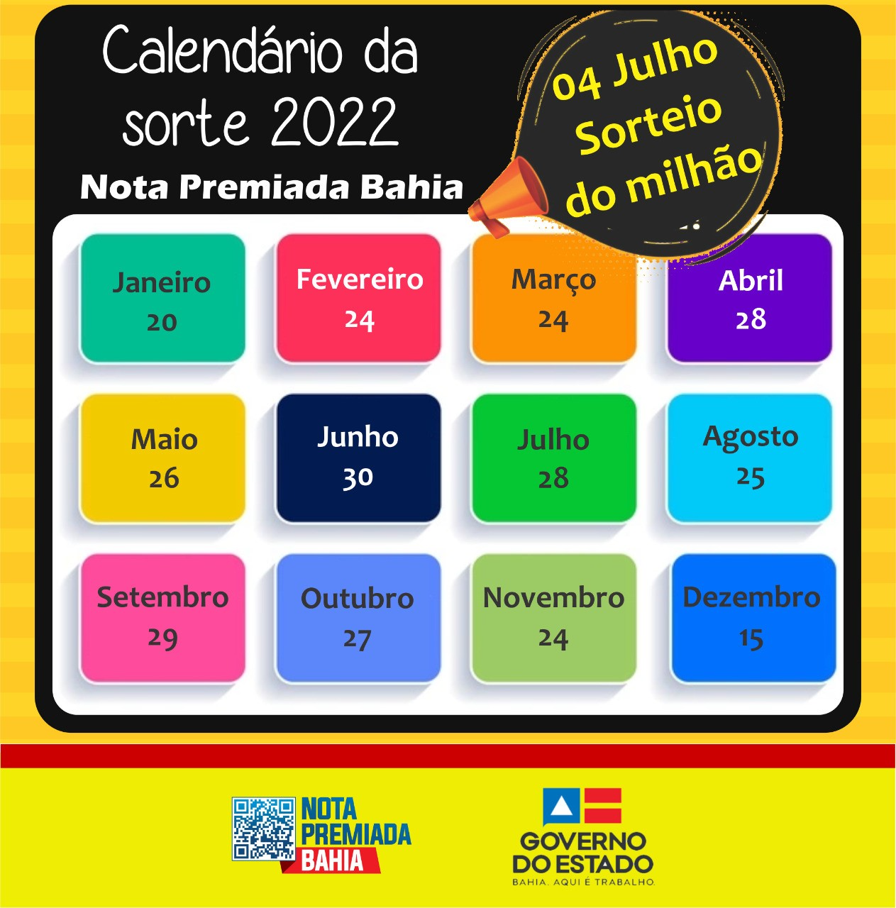 Nota Premiada Bahia contempla 1.093 participantes em 2021