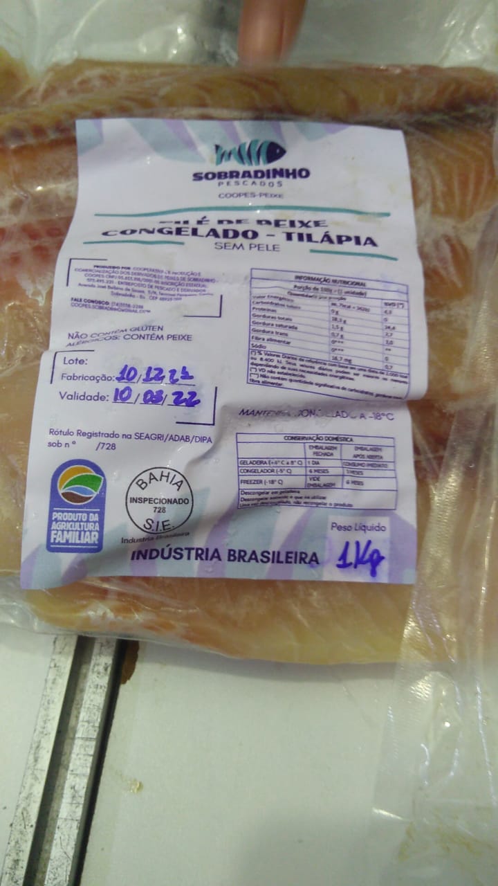 Filé de tilápia a vácuo é aposta de cooperativa em Sobradinho