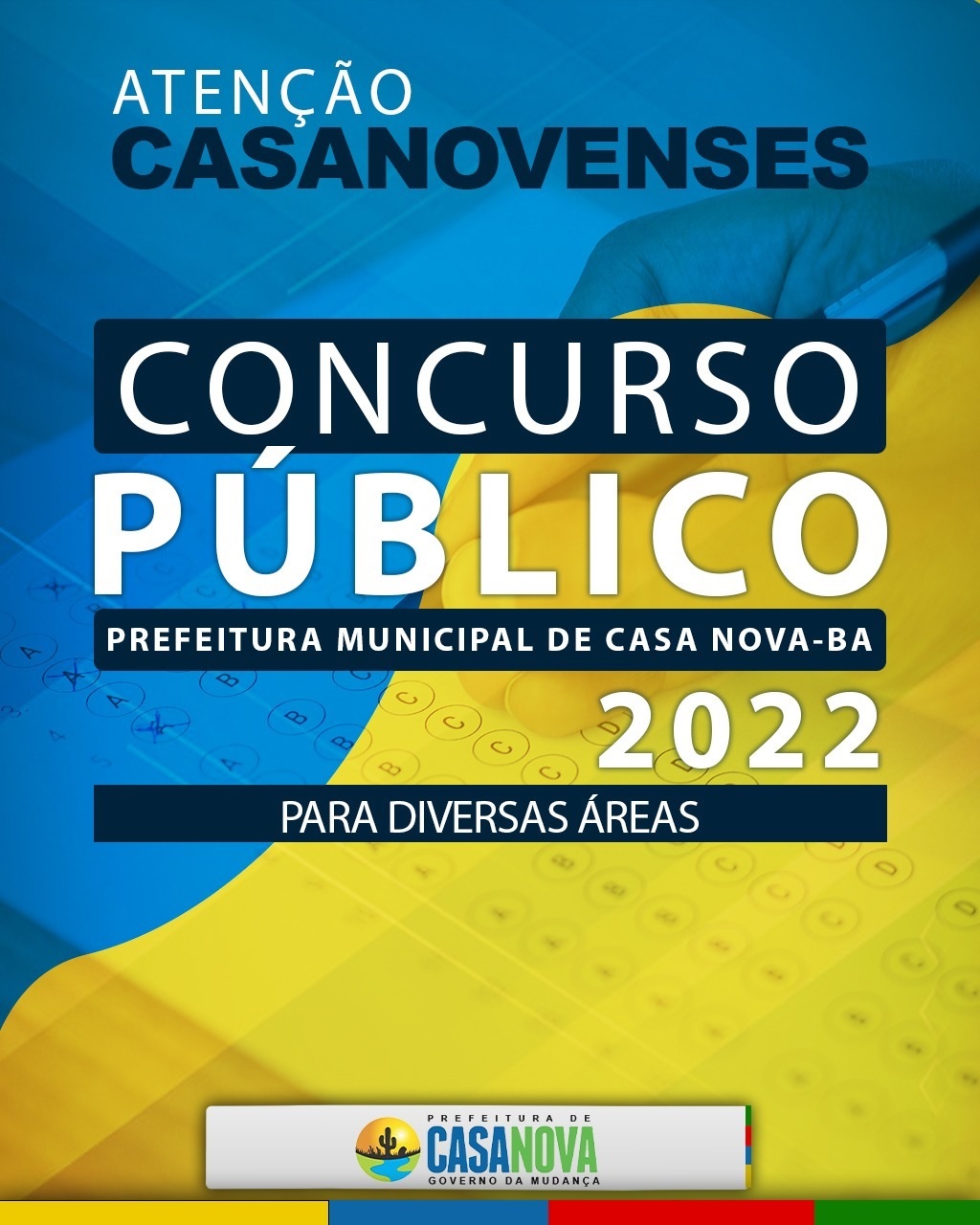Prefeito Wilker Torres de Casa Nova anuncia concurso 
