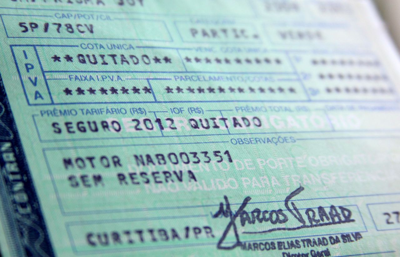 Quitação antecipada do IPVA bate recorde com 385,2 mil pagamentos