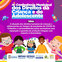 Prefeitura de Glória e CMDCA realizam a 4ª Conferência Municipal dos Direitos da Criança e do Adolescente