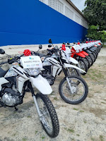 Municípios do Litoral Sul recebem motos e equipamentos para incrementar a produção de agricultores familiares