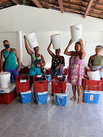 Máquinas e equipamentos dão suporte para marisqueiras e pescadores de Saubara