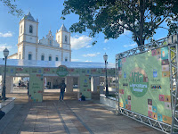 Agricultura Familiar leva uma diversidade de produtos para feira da saúde de Santo Amaro