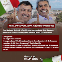 Governador Jerônimo Rodrigues fará abertura oficial da 16ª ExpoRemanso
