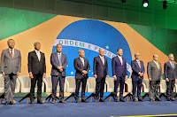 Jerônimo participa da posse do presidente e da nova diretoria da Confederação Nacional da Indústria