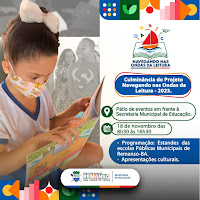 Remanso leva ao Pátio de Eventos a culminância do Projeto “Navegando nas Ondas da Leitura”