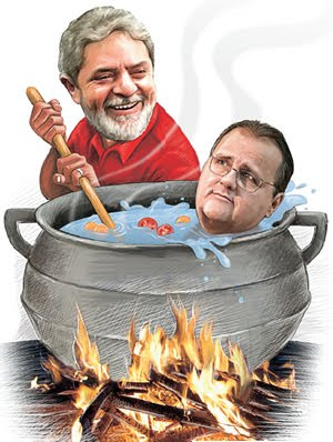 Um ministro em banho-maria.