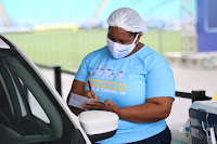 Estado e Município montam drive thru para vacinação da Covid-19 na Arena Fonte Nova