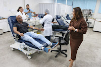 Semana do Doador mobiliza cerca de 5800 voluntários para doação de sangue na Hemoba