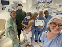  Prematuros da Maternidade Regional de Camaçari ganham certificado de coragem e bravura
