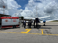 Governo da Bahia faz transferência aérea de criança sobrevivente do acidente na BR-116 para hospital em Vitória da Conquista