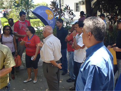 A TENSÃO ERA EVIDENTE.