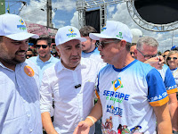 Políticos se encontram no Sergipe É Aqui em Monte Alegre
