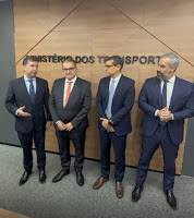 Carlinhos Sobral leva ao Ministério dos Transportes demanda por mais segurança na ponte Dom Pedro II