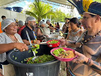 Bahia Sem Fome reafirma compromisso com povos indígenas durante abertura do 7° Acampamento Terra Livre
