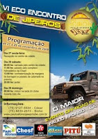 VI ECO ECONTRO DE JIPEIROS DE PAULO AFONSO - BA.