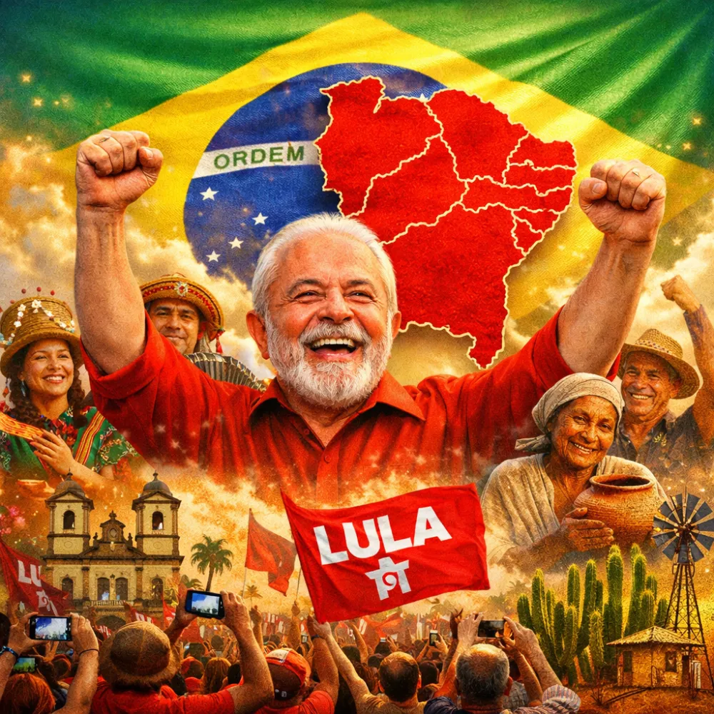 Nordeste fecha questão e dá banho na oposição com Lula
