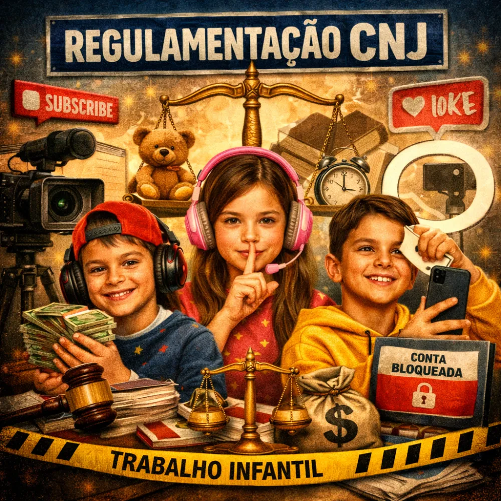 CNJ entra em cena e põe freio no mundo dos mini-influencers
