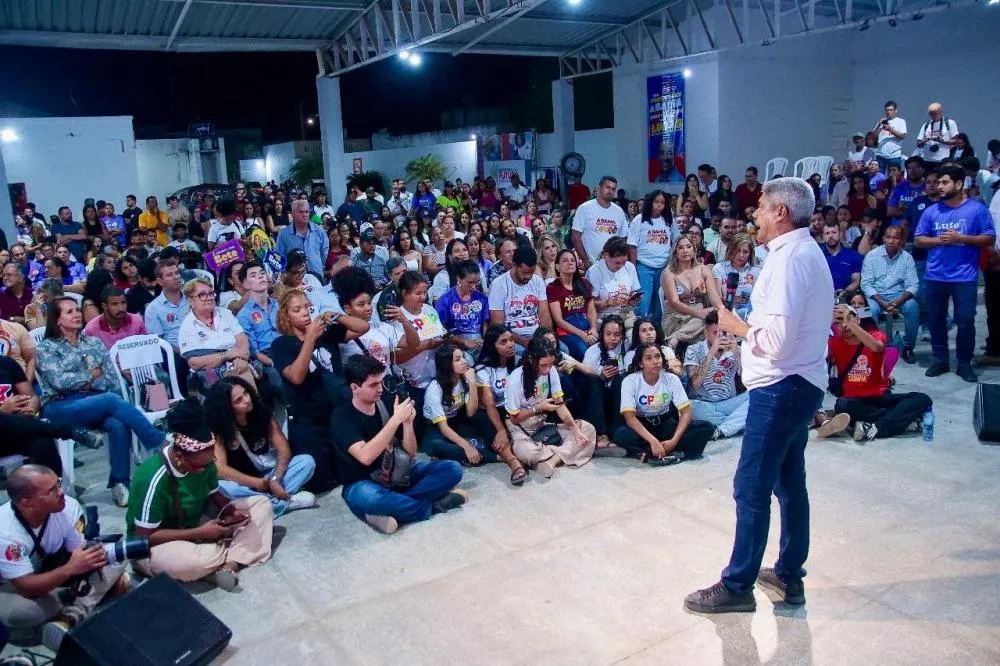  ”Nós queremos que a juventude possa fazer escolhas”, afirma Jerônimo durante ato do PGP em Santa Maria da Vitória