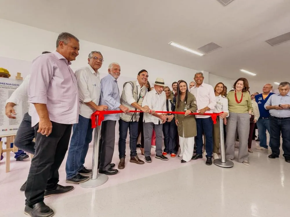 Na inauguração de mais um hospital regional, Rui afirma que parceria com Lula acelera expansão da saúde na Bahia