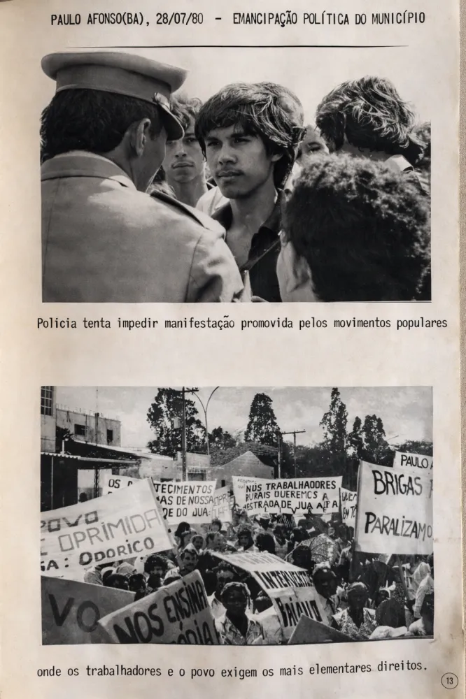 10 mil vozes contra a sede e a juventude que mudou a história da água em Paulo Afonso