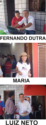 OS CANDIDATOS DO PT EM PAULO AFONSO.