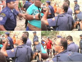 Repórter Rogério Stanzel e moradores do Bairro Siriema são agredidos fisicamente por Guardas Municipais.