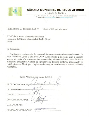 SESSÃO DA CÂMARA NÃO FOI ADIADA.