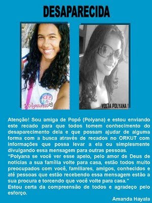 DESAPARECIDA.