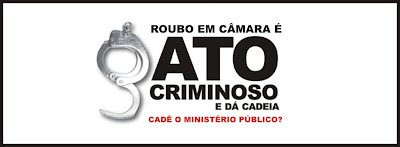 VOCÊ PODE ATE SE CALAR, MAS ESTÃO ROUBANDO O NOSSO PAÍS.
