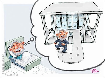Charge do Amarildo.