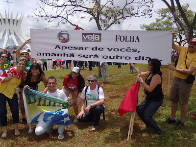 Passoal na Tenda das Redes Sociais homenagem o PIG.
