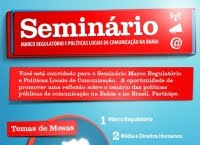 Seminário pela Democratização das Comunicações.