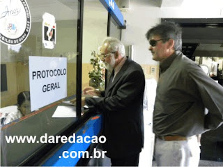 Protocolo da Câmara não recebe documentos de Paulo Sérgio.