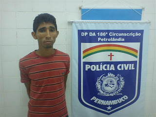 Traficante de Petrolândia/PE é preso.