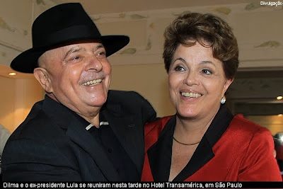 Lula e Dilma - O encontro.