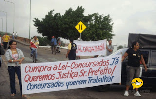 Concursados: “Não aceitaremos mais protelação das nomeações”.
