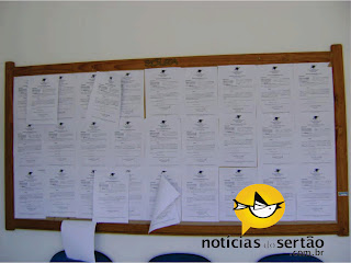Lista em Canindé/Se mostra o nome de 60 demitidos, só hoje.