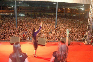 Show de Damares em Canindé foi o que teve mais público ate hoje na cidade.