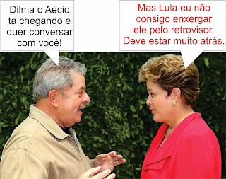 Dilma procura Aécio.