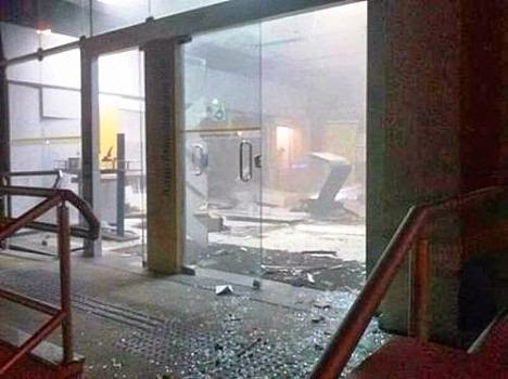Mais duas agências bancárias são explodidas no interior de AL.