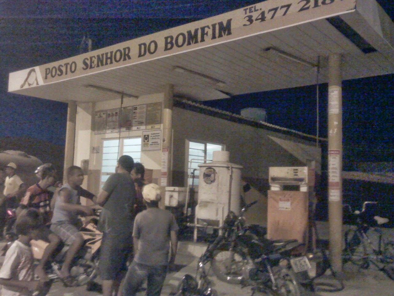 Posto de combustível de Chorrochó foi assaltado.