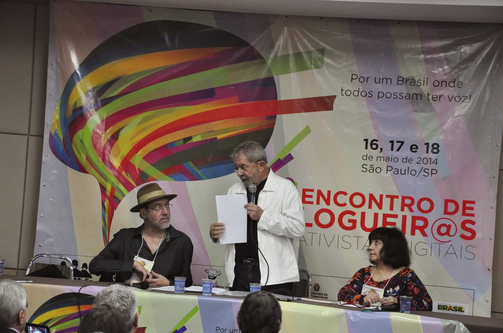 Lula aponta ‘virulência’ no discurso da mídia conservadora contra ele e Dilma.