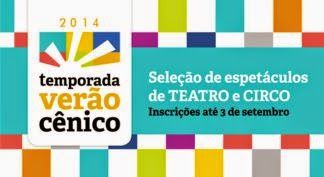 Bahia: Verão Cênico abre inscrições para espetáculos de Teatro e Circo.