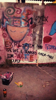 Primeiro Grafite de Caio Roque.