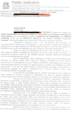 COPIA DA LIMINAR DOS APROVADOS